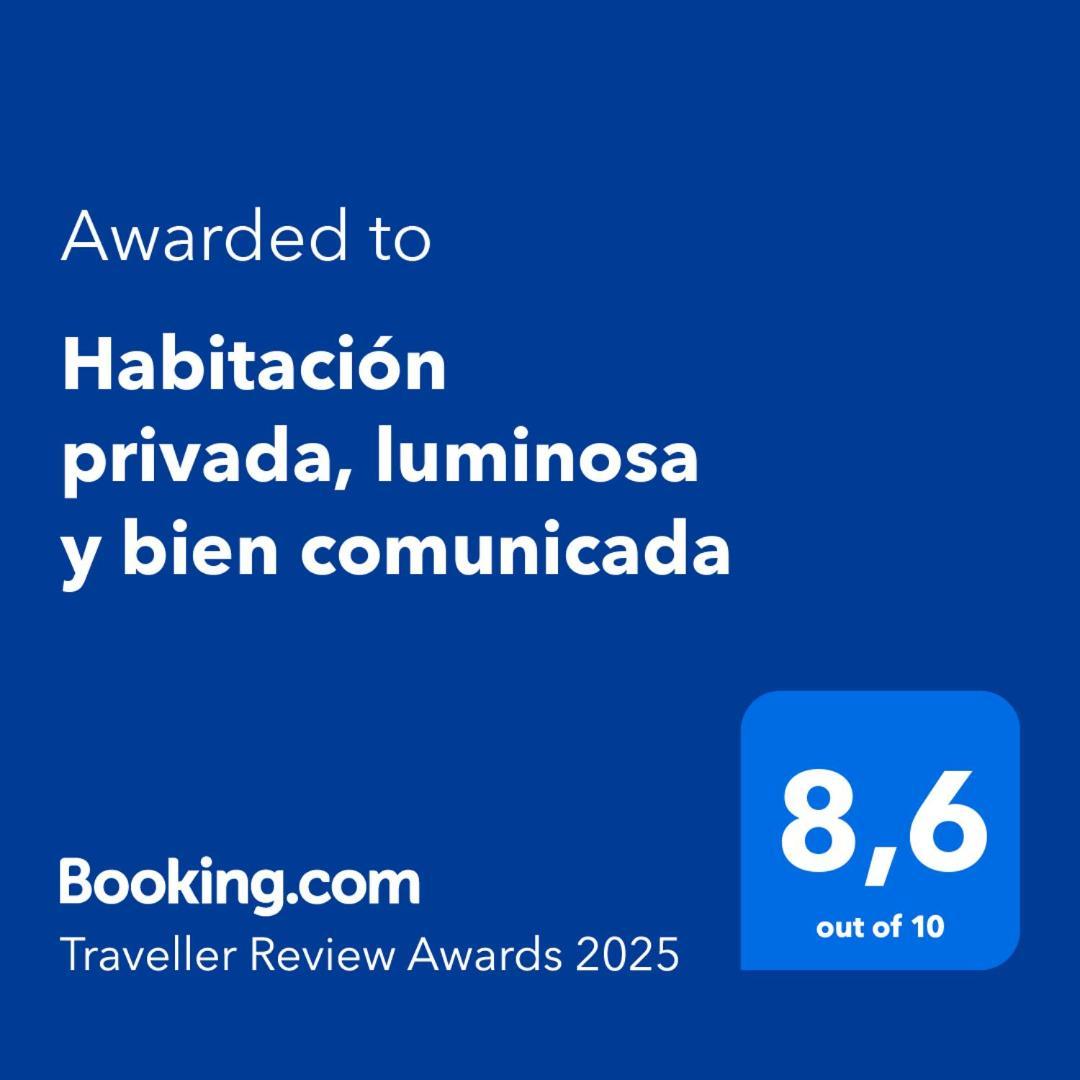 Habitacion Privada, Luminosa Y Bien Comunicada Madrid Luaran gambar